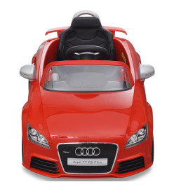 Voiture avec télécommande pour enfants Audi TT RS Rouge