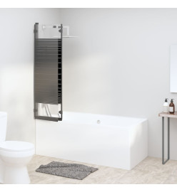 Cabine de douche pliable 3 panneaux 130x130 cm ESG Noir