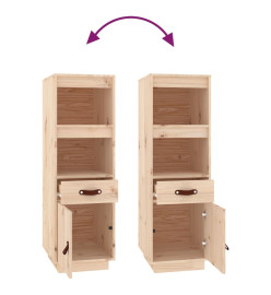 Buffet haut 34x40x108,5 cm Bois massif de pin