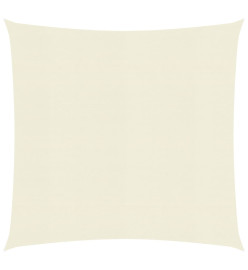 Voile d'ombrage 160 g/m² Crème 7x7 m PEHD