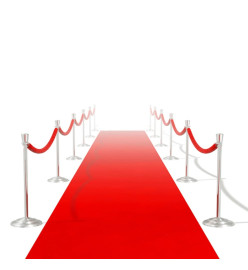 Tapis rouge 1 x 5 m 400 g/m²