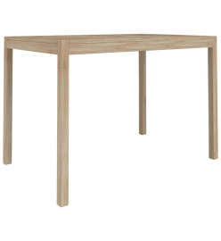 Table à manger 110x70x75 cm bois d'acacia solide
