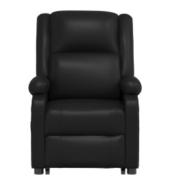 Fauteuil de massage Noir Similicuir