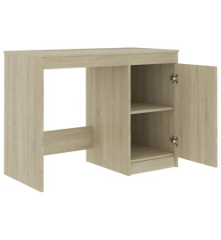 Bureau Chêne sonoma 140x50x76 cm Aggloméré