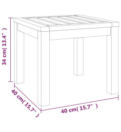 Ensemble de salle à manger de jardin coussins 9 pcs Bois acacia