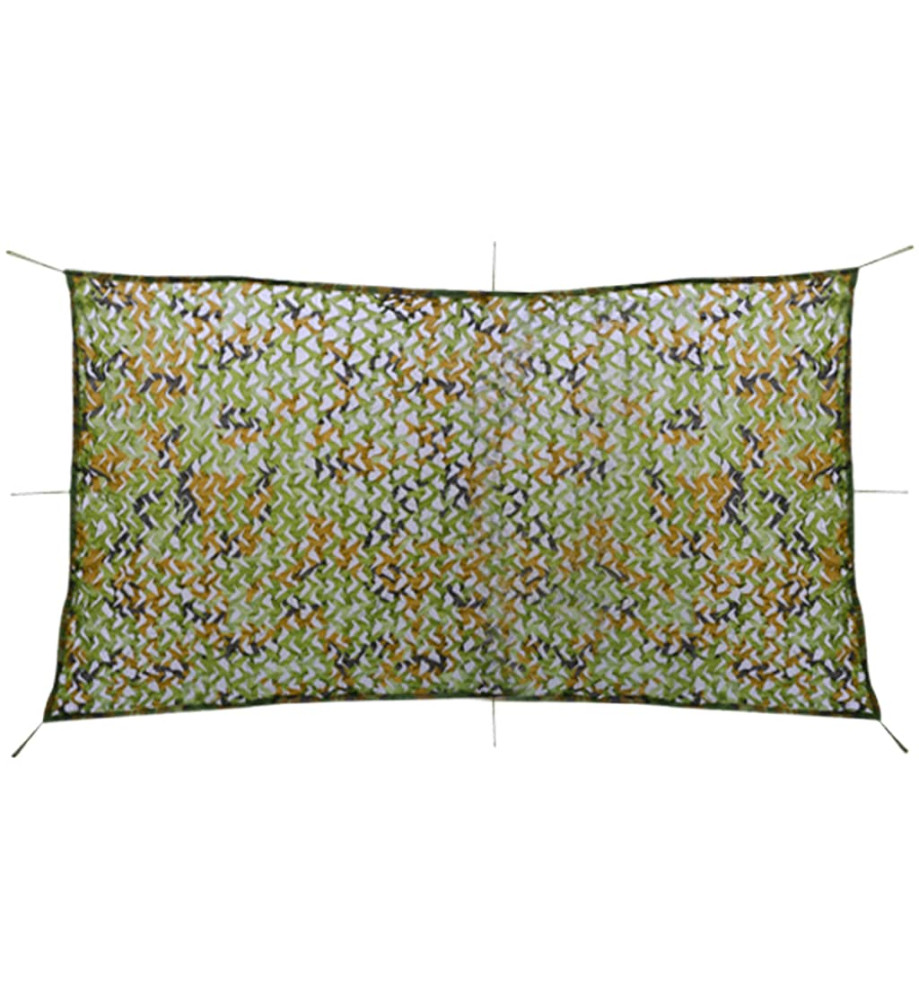 Filet de camouflage avec sac de rangement 4 x 8 m