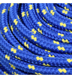 Corde de bateau Bleu 6 mm 50 m Polypropylène