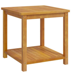 Table d'appoint Bois d'acacia massif 45 x 45 x 45 cm