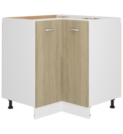 Armoire d'angle Chêne sonoma 75,5x75,5x80,5 cm Aggloméré