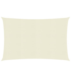 Voile d'ombrage 160 g/m² Crème 5x6 m PEHD