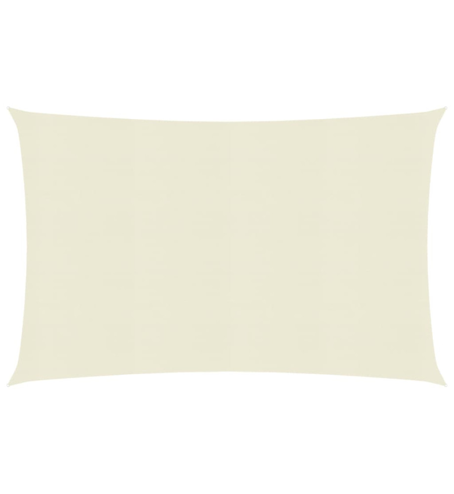 Voile d'ombrage 160 g/m² Crème 5x6 m PEHD