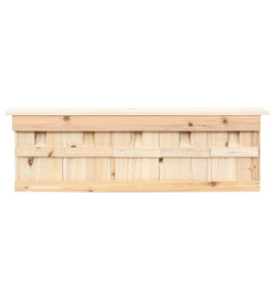 Maison pour moineau avec 5 chambres 68x15x21 cm Bois de sapin