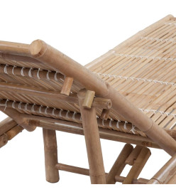 Chaise longue Bambou