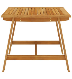 Ensemble de salle à manger de jardin 3 pcs Noir