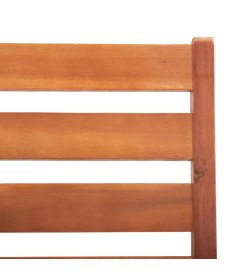 Chaises de salle à manger d'extérieur 2pcs Bois d'acacia massif