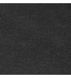 Voile de parasol Tissu Oxford rectangulaire 2x5 m Anthracite