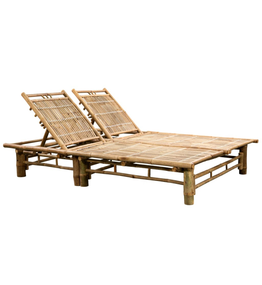 Chaise longue pour 2 personnes Bambou Chaise longue pour 2 personnes Bambou