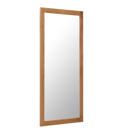 Miroir 50x140 cm Bois de chêne massif