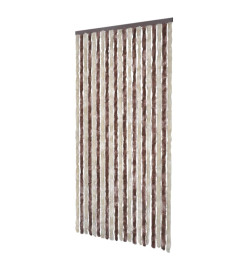 Moustiquaire Beige et marron clair 100x220 cm Chenille