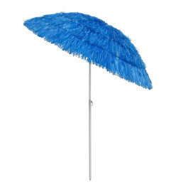 Parasol de plage Hawaii Bleu 180 cm