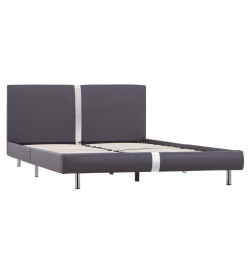 Cadre de lit Gris Similicuir 120 x 200 cm