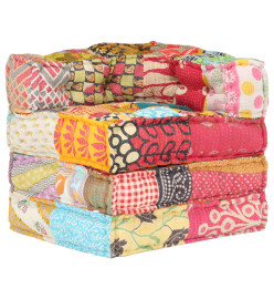 Pouf modulaire Patchwork Tissu