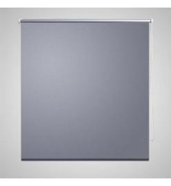 Store enrouleur occultant gris 60 x 120 cm