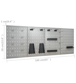 Établi avec 4 panneaux muraux