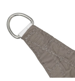 Voile de parasol Tissu Oxford trapèze 3/5x4 m Taupe