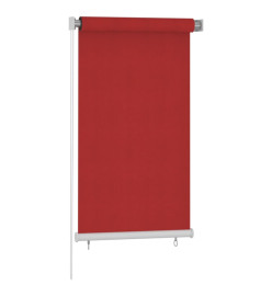 Store roulant d'extérieur 80x140 cm Rouge PEHD