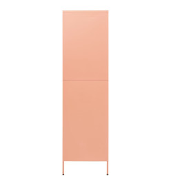 Garde-robe Rose 90x50x180 cm Acier