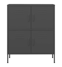 Armoire de rangement Anthracite 80x35x101,5 cm Acier