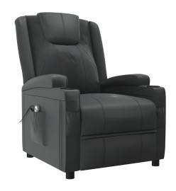 Fauteuil Noir Similicuir