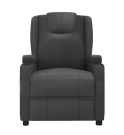 Fauteuil Noir Similicuir