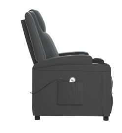 Fauteuil Noir Similicuir