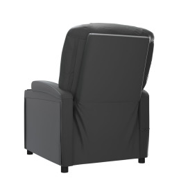 Fauteuil Noir Similicuir