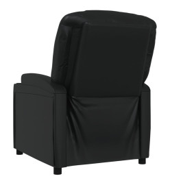 Fauteuil inclinable Noir Similicuir