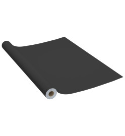 Films autoadhésifs pour meubles 2 pcs Noir 500x90 cm PVC