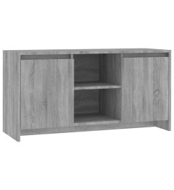 Meuble TV Sonoma gris 102x37,5x52,5 cm Aggloméré