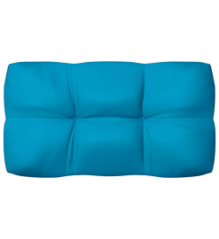 Coussins de canapé palette 7 pcs Bleu