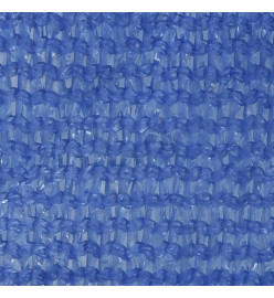 Voile d'ombrage 160 g/m² Bleu 2,5x4,5 m PEHD