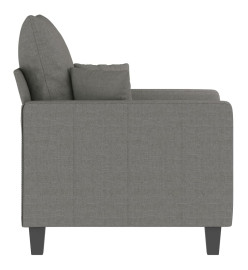 Fauteuil Gris foncé 60 cm Tissu