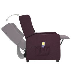 Fauteuil de massage Violet Tissu