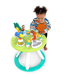 Bright Starts Centre et table d'activité 2en1 Around We Go Tropic Cool