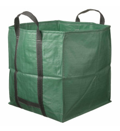 Nature Sac à déchets de jardin carré Vert 148 L