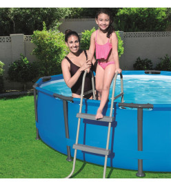 Bestway Échelle de piscine à 2 marches Flowclear 84 cm