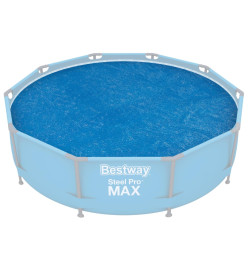 Bestway Couverture solaire de piscine Flowclear 305 cm