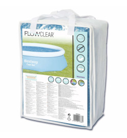 Bestway Couverture solaire de piscine Flowclear 305 cm