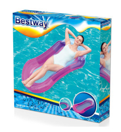 Bestway Chaise longue gonflable de piscine Aqua Lounge