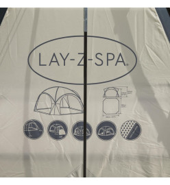 Bestway Tente dôme pour spa Lay-Z-Spa 390x390x255 cm